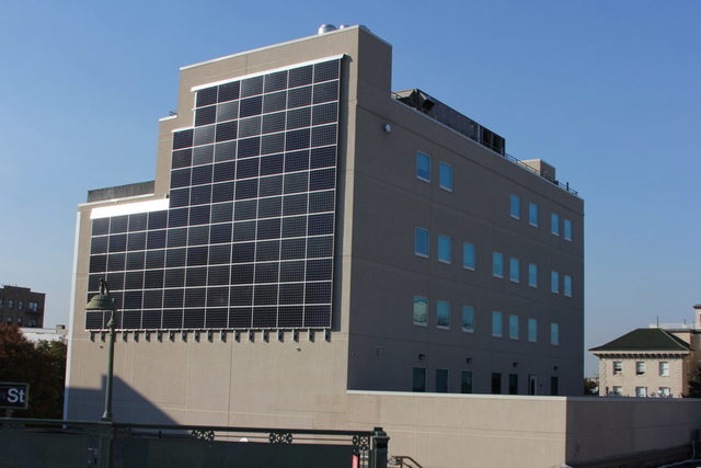 Quixotic Systems has provided Urban Health Plan a 37kW solar wall in the Bronx.